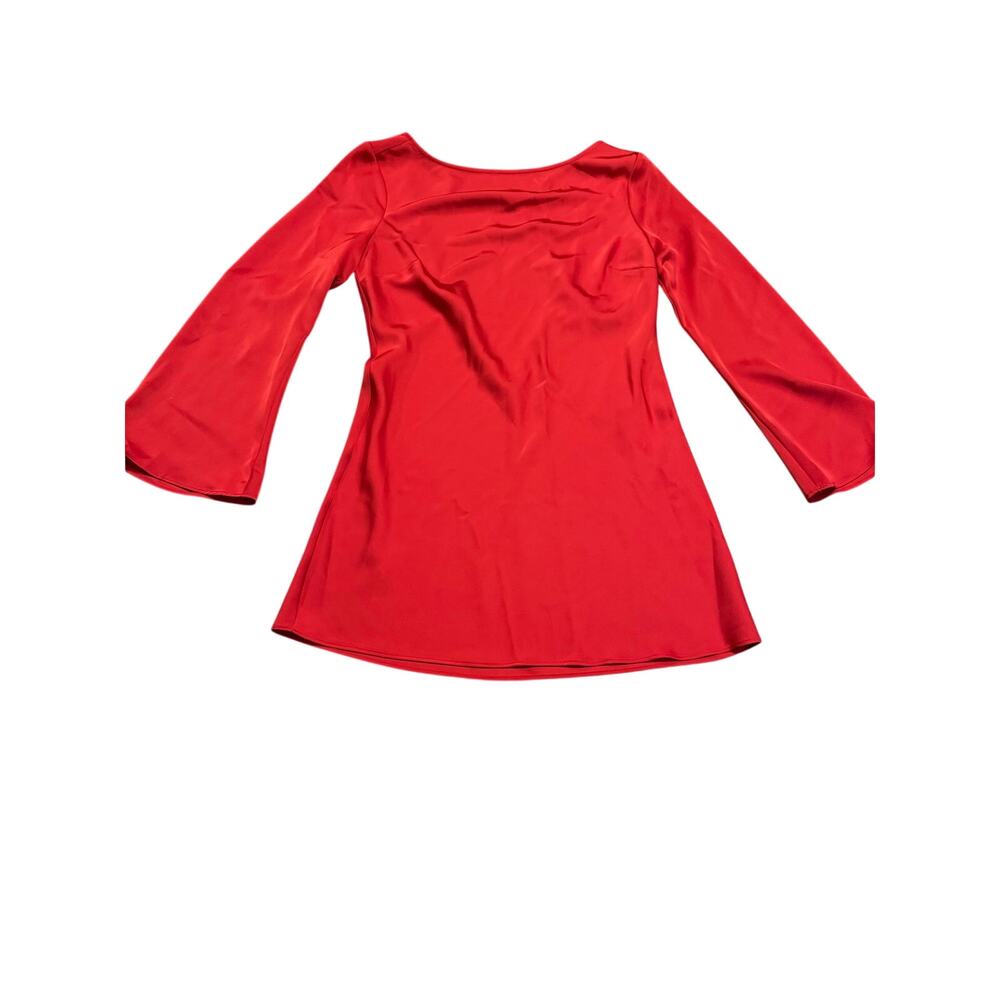 Gianni Bini dionne satin dress cherry red size 6 NEW